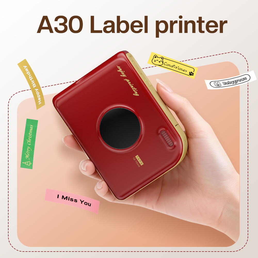 Commercial Photo Printer - Phomemo A30 라벨 프린터 미니 프린터