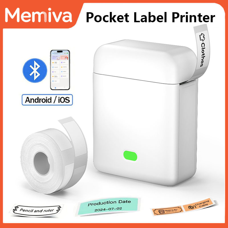 Commercial Photo Printer - 메미바 L12 휴대용 무잉크 감열 라벨
