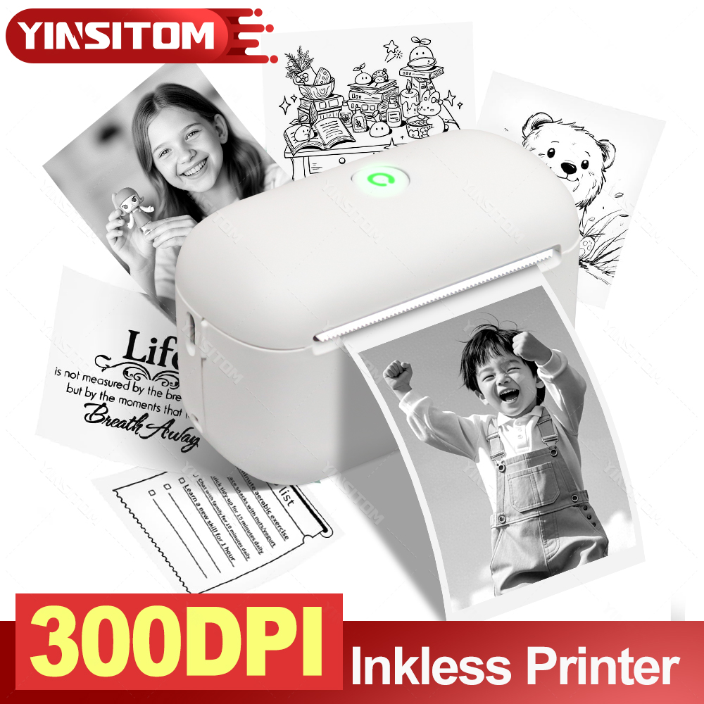 Commercial Photo Printer - F2 HD 300dpi 미니 열전사 라벨