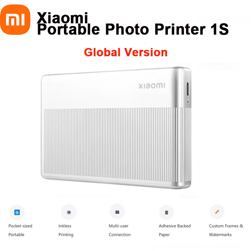 Commercial Photo Printer - Xiaomi 포켓 포토 프린터 1s 무선