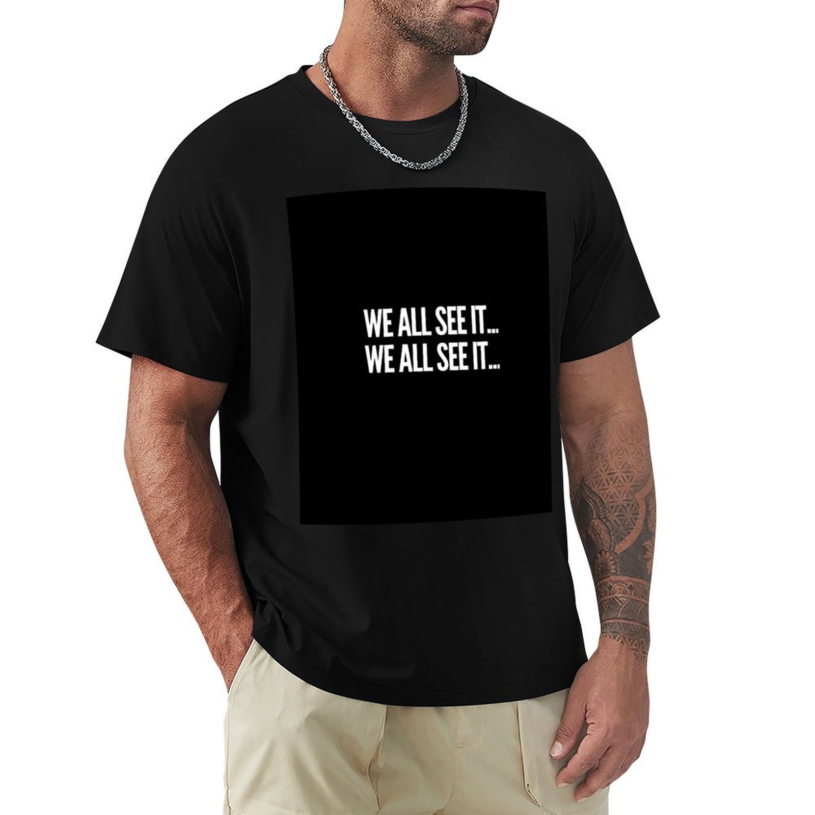 Commercial Shirt Printing - 우리 모두는 그것을 보았다... 우리 모두는