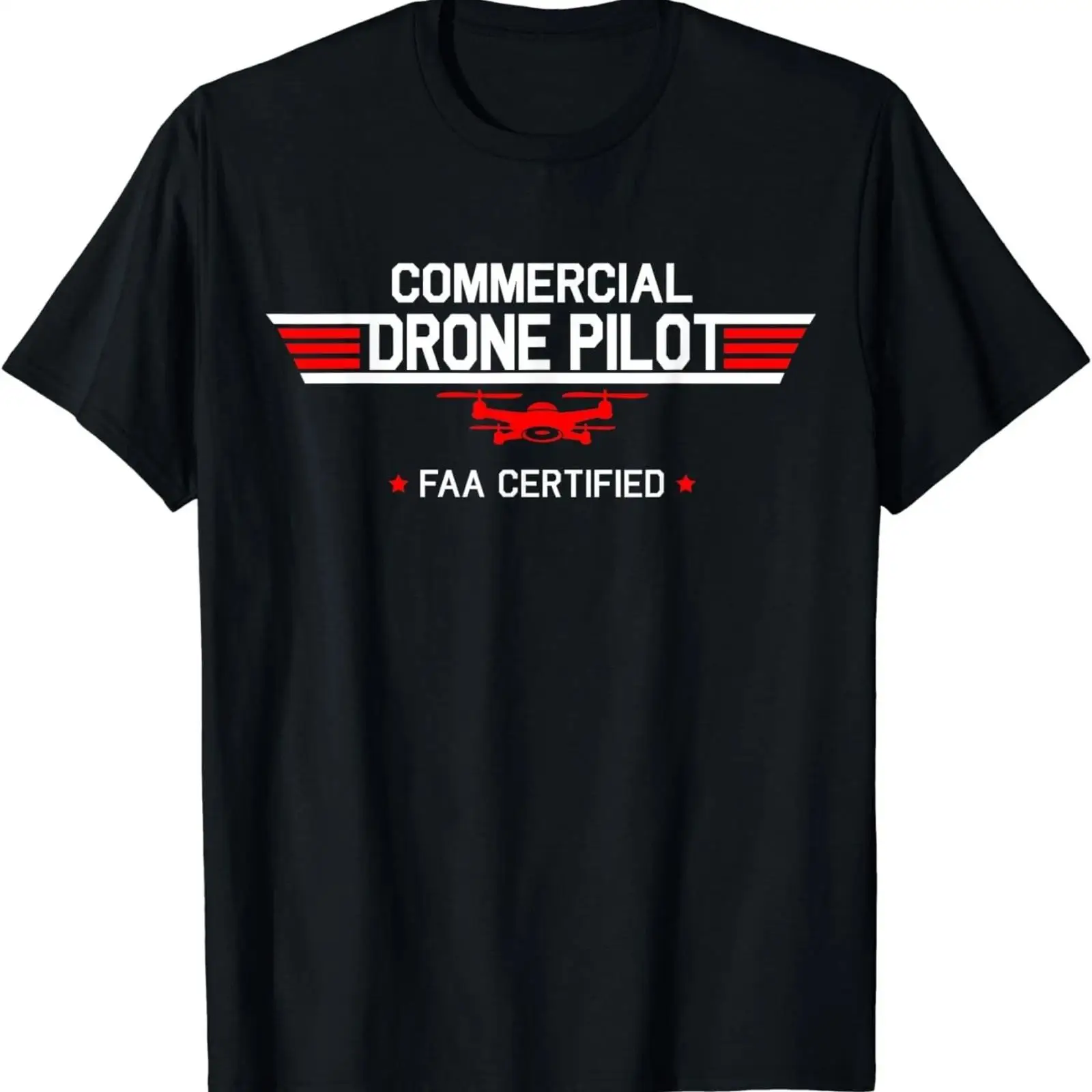 새로운 한정판 FAA 인증 드론 파일럿 상업용 쿼드콥터 - Commercial Shirt Printing 리뷰 및 가격