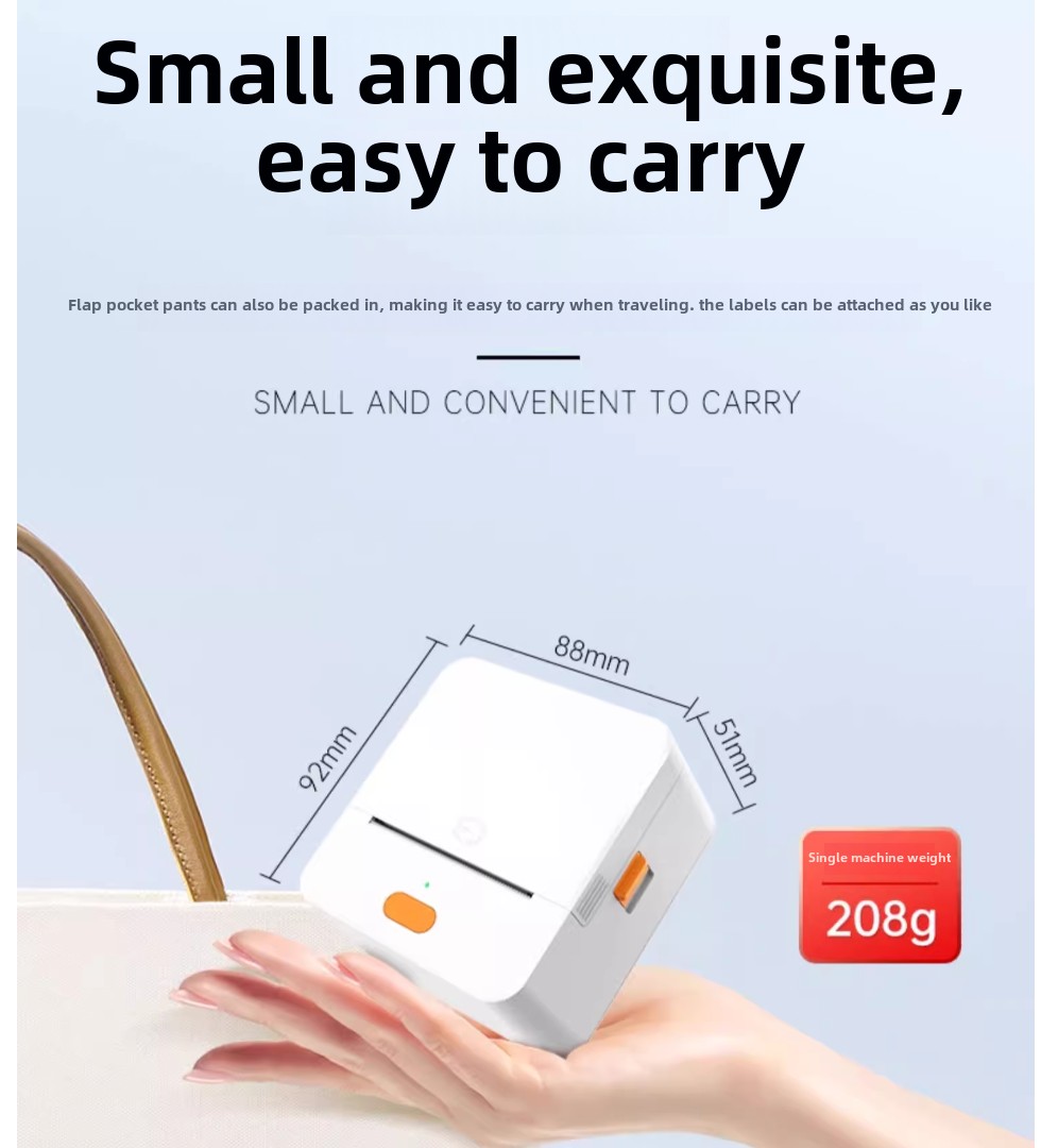 휴대용 블루투스 열 스티커 프린터 QR 코드 바코드 식 - Commercial Printing Inc 리뷰 및 가격