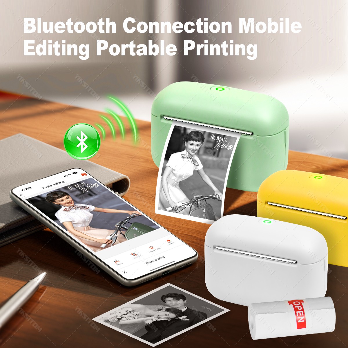 F2 HD 300dpi 미니 열전사 라벨 프린터 15m - Commercial Photo Printer 리뷰 및 가격