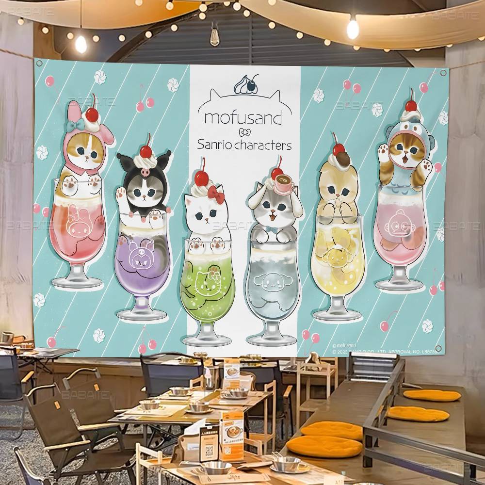 M-Mofusand C-Cat 고급 인쇄 상업 광고 깃 - Commercial Printing Inc 리뷰 및 가격