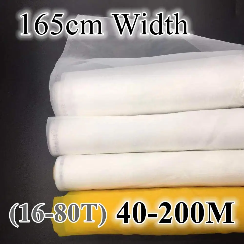 흰색 실크 스크린 인쇄 메쉬 60M/80M/100M/1 - Commercial Fabric Printing 리뷰 및 가격