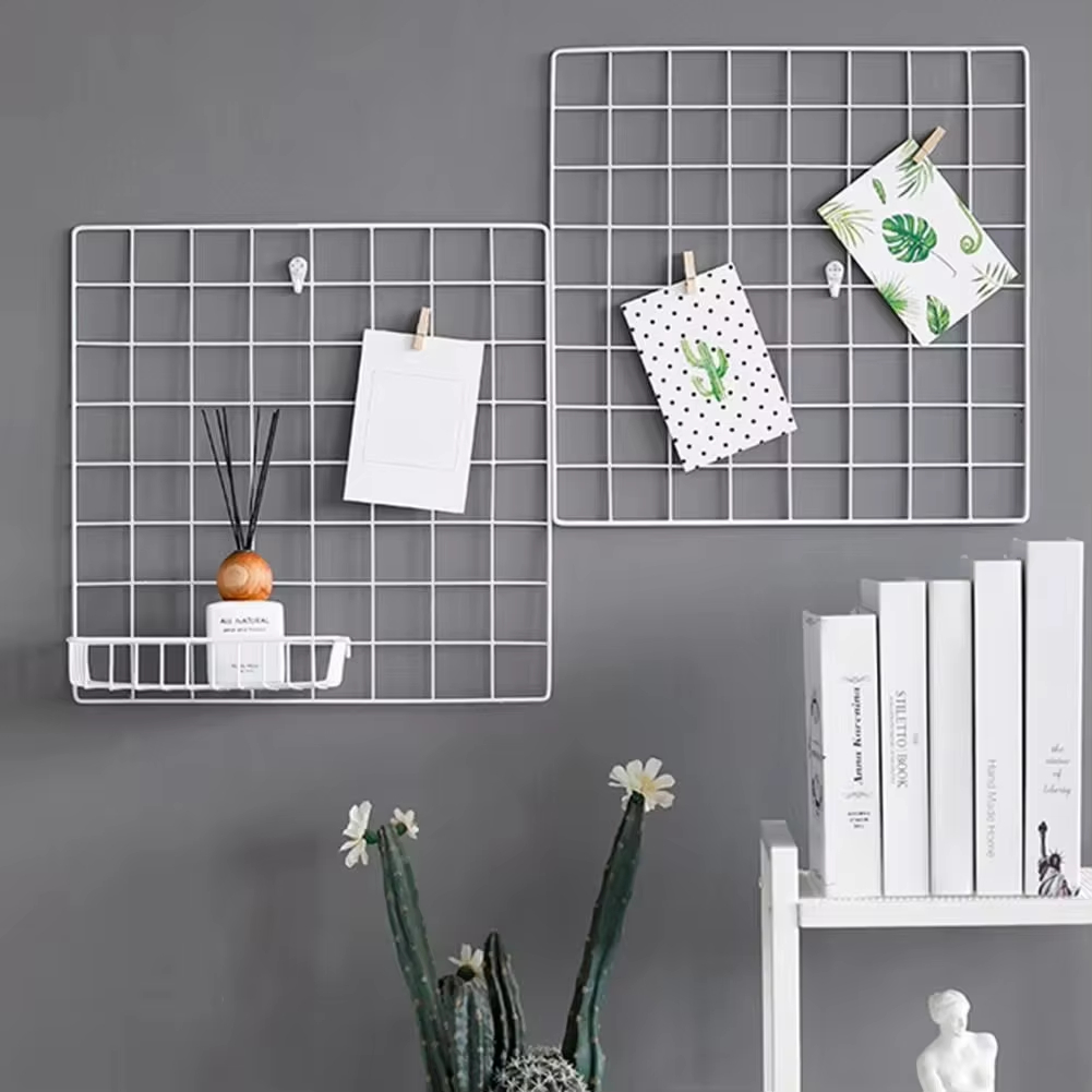 벽걸이형 그리드 정리 패널 세트, 침실, 사무실, 사진 - Screen Printing Frame Mesh 리뷰 및 가격