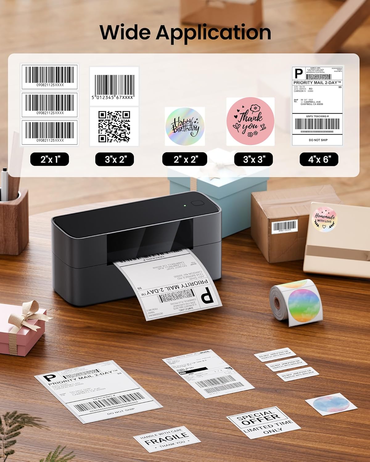 마크필드 배송 라벨 프린터, 245BT 감열 라벨 프린 - Commercial Printing Inc 리뷰 및 가격